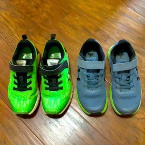 Little boys under armor shoes size 13&13.5 used